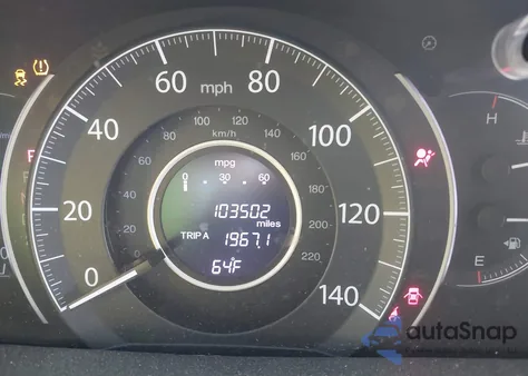 2014 Honda Cr-V Ex z USA, uszkodzony, nr VIN 5J6RM3H52EL028184